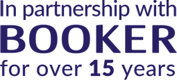 In partnership with Booker for over 15 years